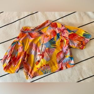 Farm Rio tropical crop top